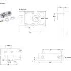 Lenlok S205 Double Cylinder Anti-Jemmy Deadlock Satin Chrome - 60mm Backset (S205SC) - Thumbnail Image 2