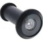 Lenlok 200 Degree Door Viewer Matte Black - 2-Hour Fire Rated Peephole (34043MB) - Thumbnail Image 1