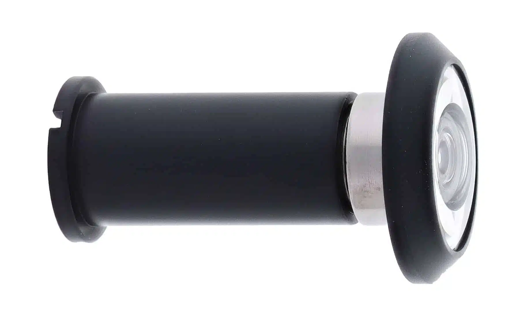 Lenlok 200 Degree Door Viewer Matte Black - 2-Hour Fire Rated Peephole (34043MB) - Image 2