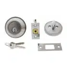 carbine single sided deadbolt, carbine alb deadbolt, commercial single cylinder deadbolt, ansi grade 2 deadbolt, thumbturn commercial deadbolt australia, surface mounted deadbolt carbine, carbine commercial deadbolt single sided