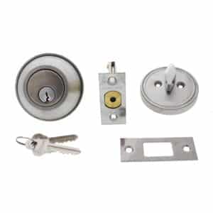 carbine single sided deadbolt, carbine alb deadbolt, commercial single cylinder deadbolt, ansi grade 2 deadbolt, thumbturn commercial deadbolt australia, surface mounted deadbolt carbine, carbine commercial deadbolt single sided