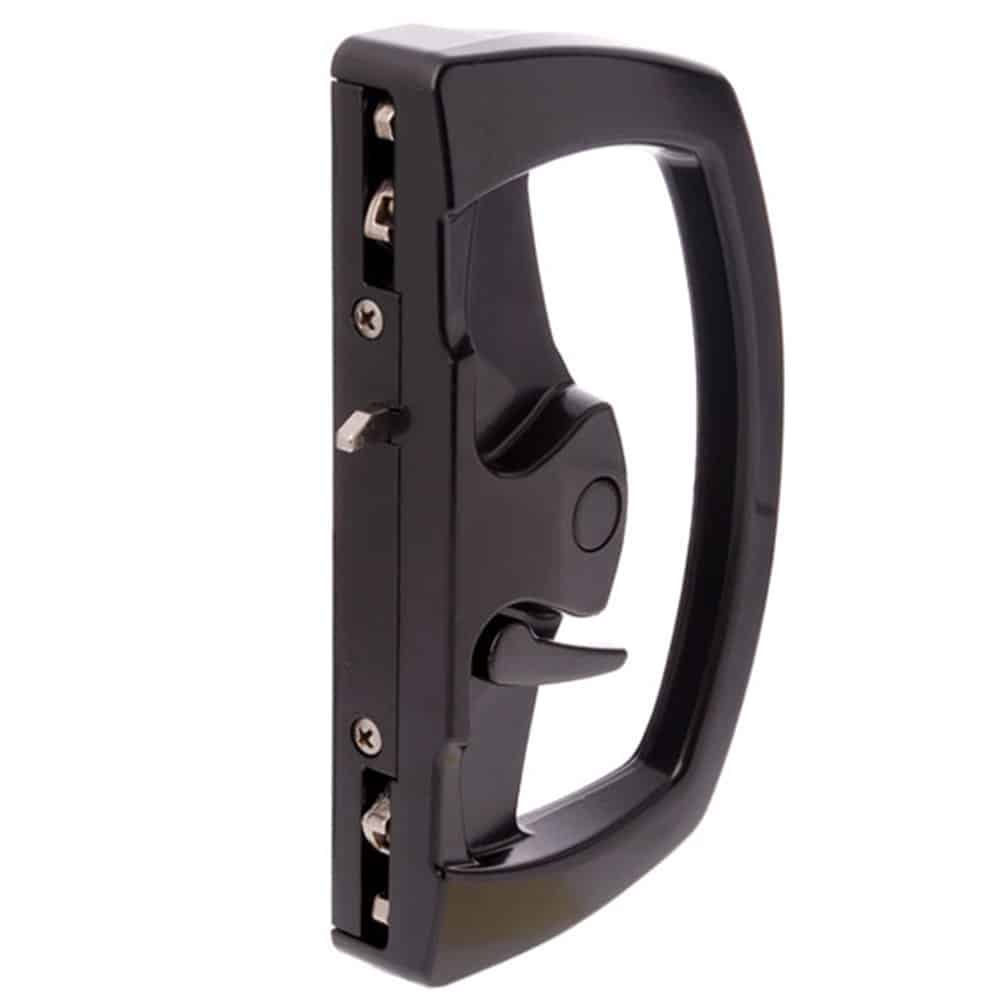 Austral Yarra Ridge Single Cylinder Matte Black - Sliding Patio Door Lock (YRAABCBAAABLMT) - Image 1
