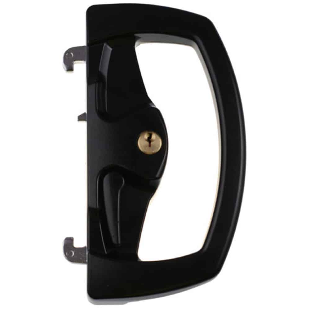 Austral Yarra Ridge Double Cylinder Matte Black - Sliding Patio Door Lock (YRAADCBAAABLMT) - Image 1