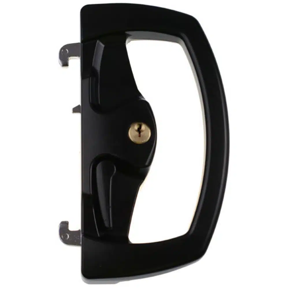 Austral Yarra Ridge Double Cylinder Matte Black - Sliding Patio Door Lock (YRAADCBAAABLMT) - Image 1