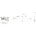 Lenlok C-702 Sliding Door Hook Throw Mortice Lock Body - 28mm Bolt (C-702BHT) - Thumbnail Image 4