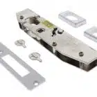 Lenlok C-702 Sliding Door Hook Throw Mortice Lock Body - 28mm Bolt (C-702BHT) - Thumbnail Image 2