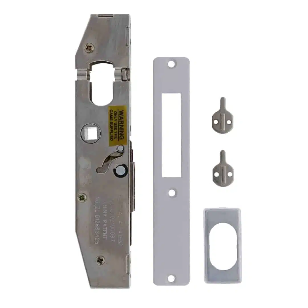 Lenlok C-702 Hinged Door Short Throw Mortice Lock Body - 22mm Bolt (C-702BST) - Image 1