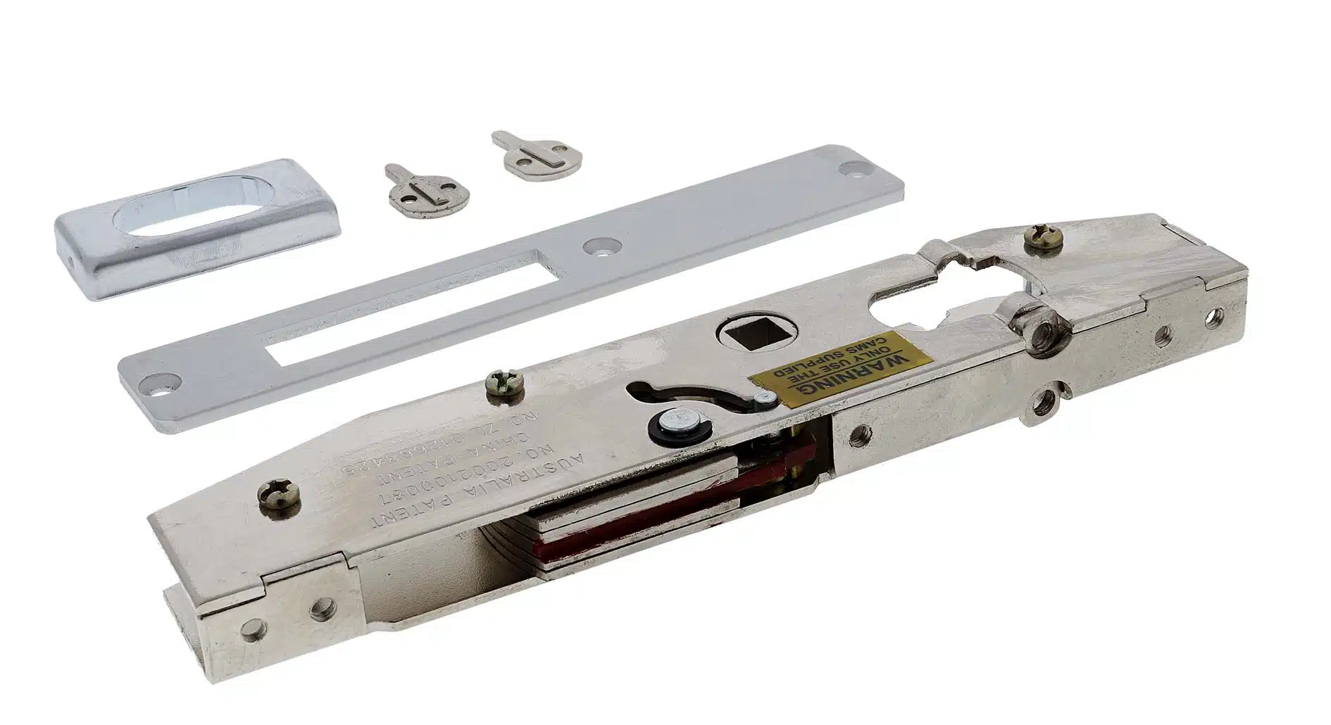Lenlok C-702 Hinged Door Short Throw Mortice Lock Body - 22mm Bolt (C-702BST) - Image 3