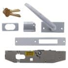 Lenlok C-702 Sliding Door Hook Throw Escape Lever & Cylinder Kit (C-702CLHT) - Thumbnail Image 1