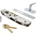 Lenlok C-702 Hinged Door Short Throw Escape Lever & Cylinder Kit - 22mm (C-702CLST) - Thumbnail Image 3