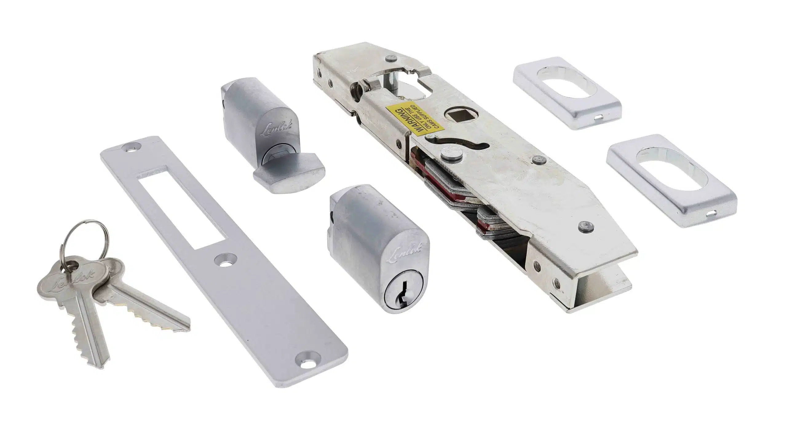 Lenlok C-702 Sliding Door Hook Throw Cylinder & Turn Kit - 28mm Bolt (C-702CTHT) - Image 4