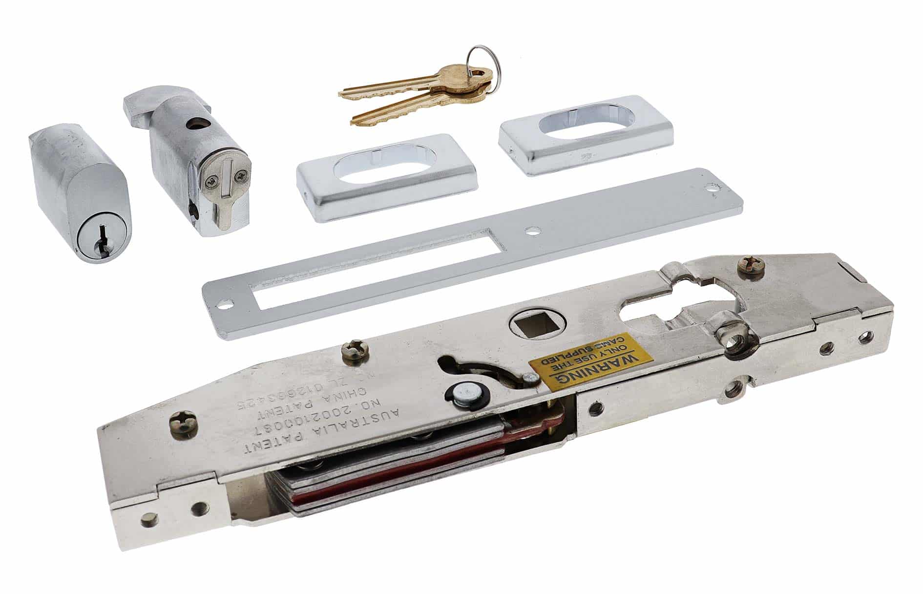 Lenlok C-702 Hinged Door Long Throw Cylinder & Turn Kit - 36mm Bolt (C-702CTLT) - Image 2