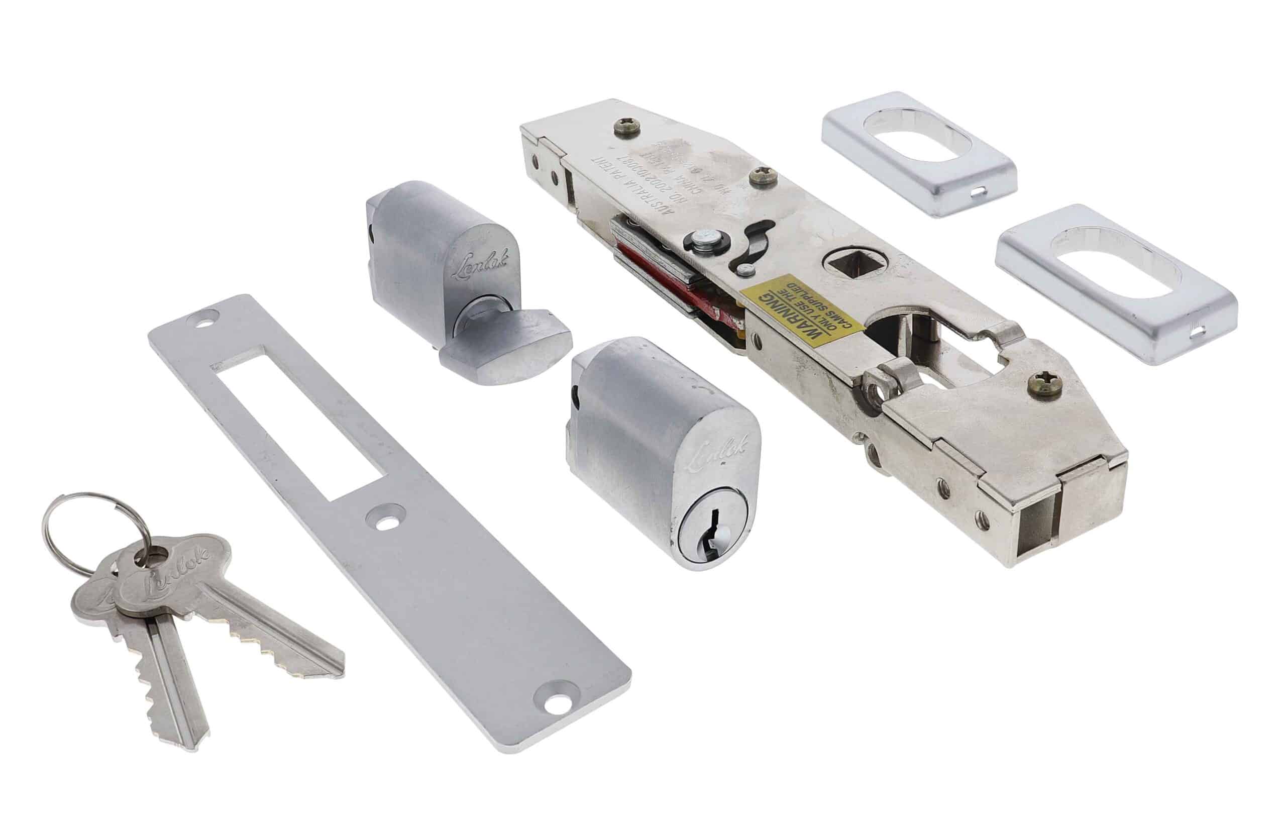 Lenlok C-702 Hinged Door Short Throw Cylinder & Turn Kit - 22mm Bolt (C-702CTST) - Image 4