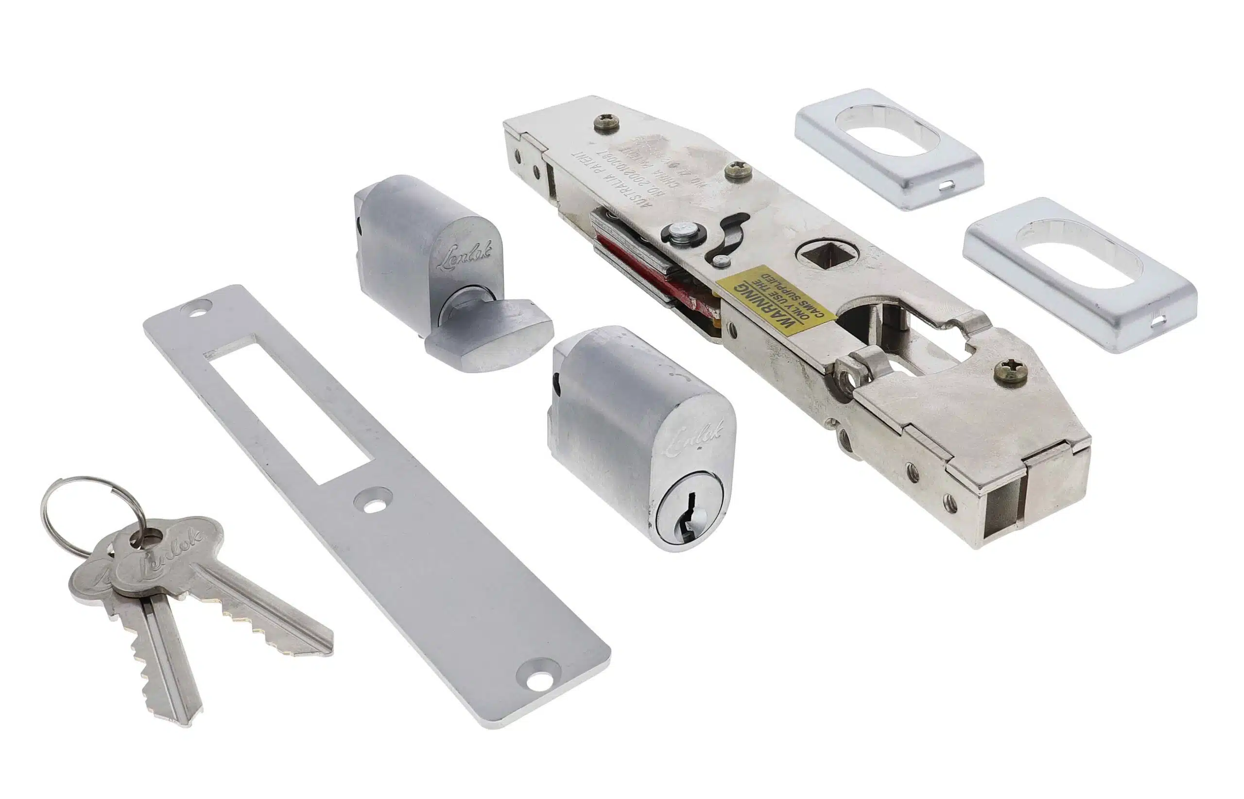 Lenlok C-702 Hinged Door Short Throw Cylinder & Turn Kit - 22mm Bolt (C-702CTST) - Image 4