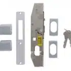 Lenlok C-702 Sliding Door Hook Throw Double Cylinder Kit - 28mm Bolt (C-702DCHT) - Thumbnail Image 1
