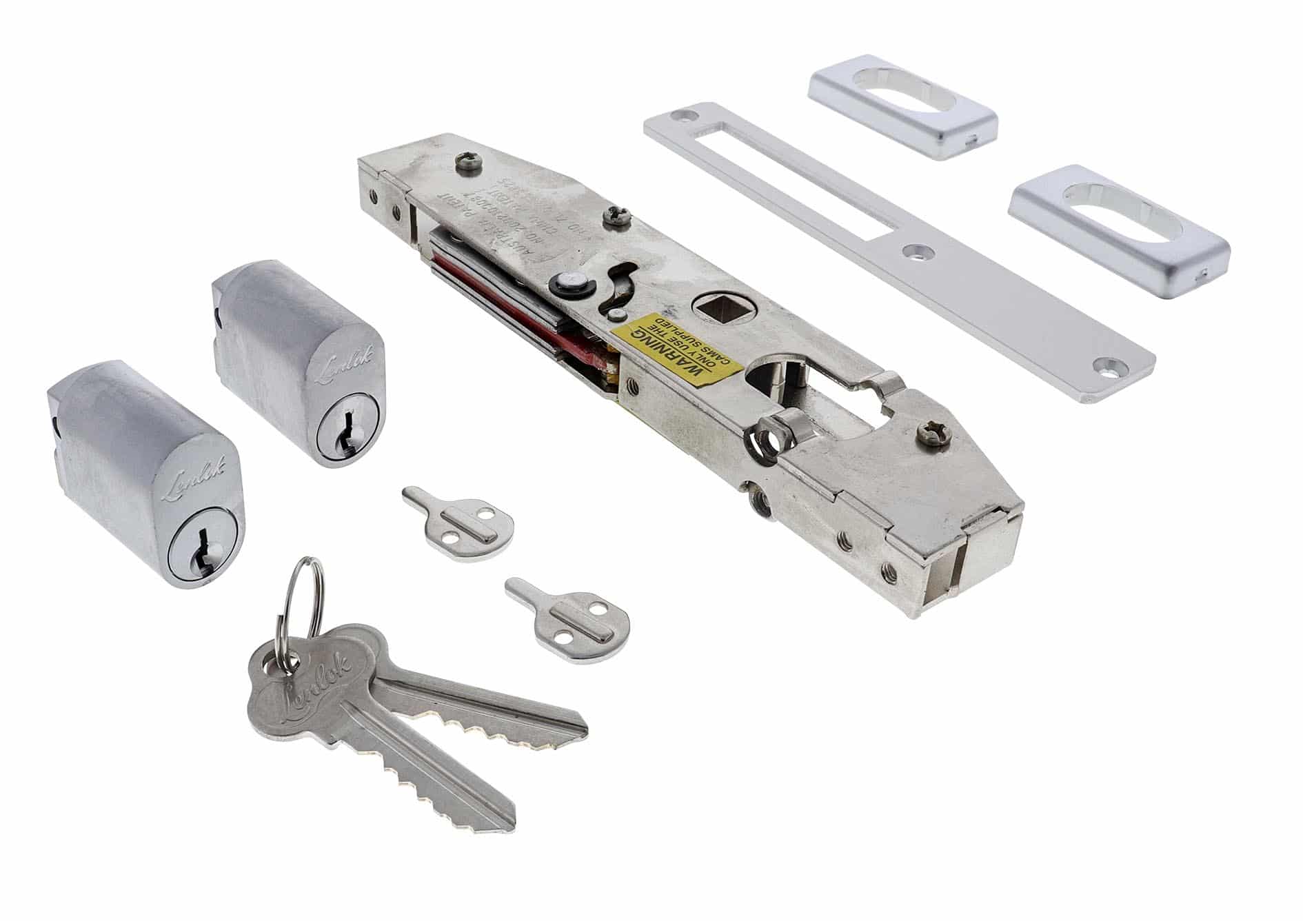 Lenlok C-702 Hinged Door Long Throw Double Cylinder Kit - 36mm Bolt (C-702DCLT) - Image 3