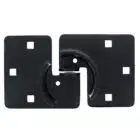 C4050, carbine c4050 shield hasp, carbine c4050 hasp, carbine c74 shield hasp, overlap padlock hasp, double door shield hasp, heavy duty container hasp australia, enclosed padlock hasp