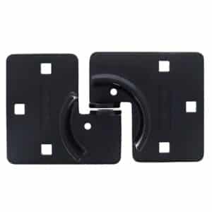 C4050, carbine c4050 shield hasp, carbine c4050 hasp, carbine c74 shield hasp, overlap padlock hasp, double door shield hasp, heavy duty container hasp australia, enclosed padlock hasp