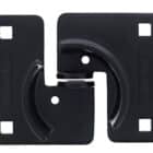C4050, carbine c4050 shield hasp, carbine c4050 hasp, carbine c74 shield hasp, overlap padlock hasp, double door shield hasp, heavy duty container hasp australia, enclosed padlock hasp
