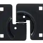 C4050, carbine c4050 shield hasp, carbine c4050 hasp, carbine c74 shield hasp, overlap padlock hasp, double door shield hasp, heavy duty container hasp australia, enclosed padlock hasp