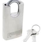 C45-BRNP-SP-SS, carbine c45 protected brass padlock, carbine c45 padlock, nickel plated protected padlock, brass shrouded padlock, 8mm stainless shackle padlock, marine shrouded padlock australia, weatherproof closed shackle padlock
