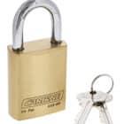 C45-BR, carbine c45 brass padlock 30mm, carbine c45 padlock, standard shackle brass padlock, 30mm moly shackle padlock, carbine c45-br 30mm, commercial open shackle padlock, 8mm brass padlock australia