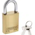 C45-BR, carbine c45 brass padlock 30mm, carbine c45 padlock, standard shackle brass padlock, 30mm moly shackle padlock, carbine c45-br 30mm, commercial open shackle padlock, 8mm brass padlock australia