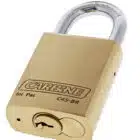 C45-BR, carbine c45 brass padlock 30mm, carbine c45 padlock, standard shackle brass padlock, 30mm moly shackle padlock, carbine c45-br 30mm, commercial open shackle padlock, 8mm brass padlock australia