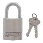 C50-BR-SS, carbine c50 brass padlock, carbine c50 padlock, 30mm stainless shackle padlock, marine brass padlock, commercial brass padlock, 9.5mm shackle brass padlock australia, weatherproof brass padlock