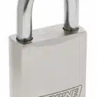 C50-BR-SS, carbine c50 brass padlock, carbine c50 padlock, 30mm stainless shackle padlock, marine brass padlock, commercial brass padlock, 9.5mm shackle brass padlock australia, weatherproof brass padlock