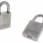 C50-BR, carbine c50 brass padlock, carbine c50 padlock, 30mm moly shackle brass padlock, commercial brass padlock, heavy duty open shackle padlock, 9.5mm shackle brass padlock australia, rekeyable brass padlock