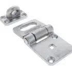 c7001, carbine c7001 heavy duty hasp, carbine c7001 hasp and staple, square mounting hasp and staple, heavy duty security hasp, 120mm hasp and staple, wide plate hasp, commercial gate hasp australia