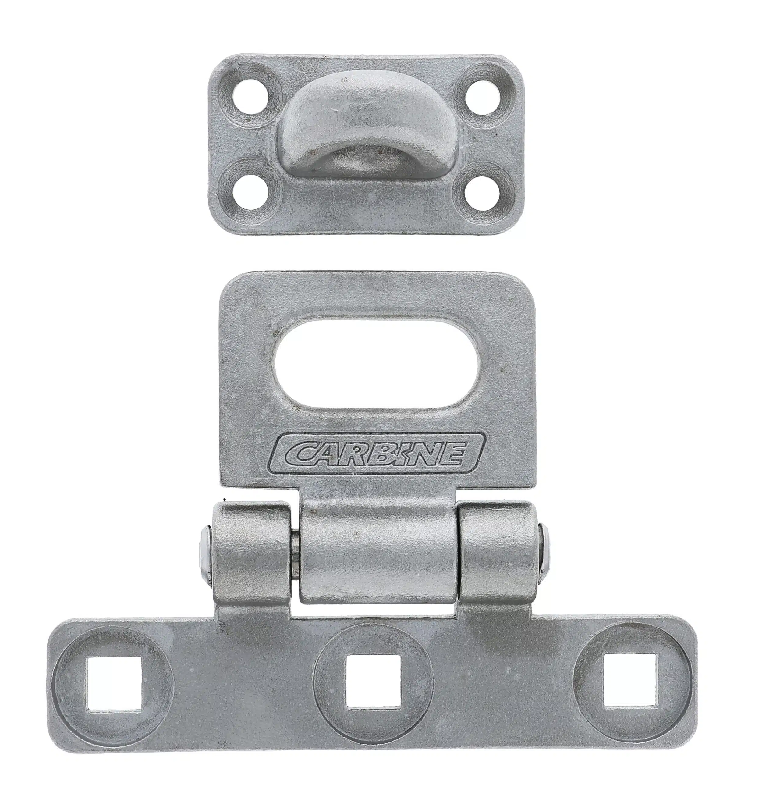 carbine c7002 heavy duty hasp. c7002, hasp and staple, hasp & staple, carbine hasp and stable, secure containers,