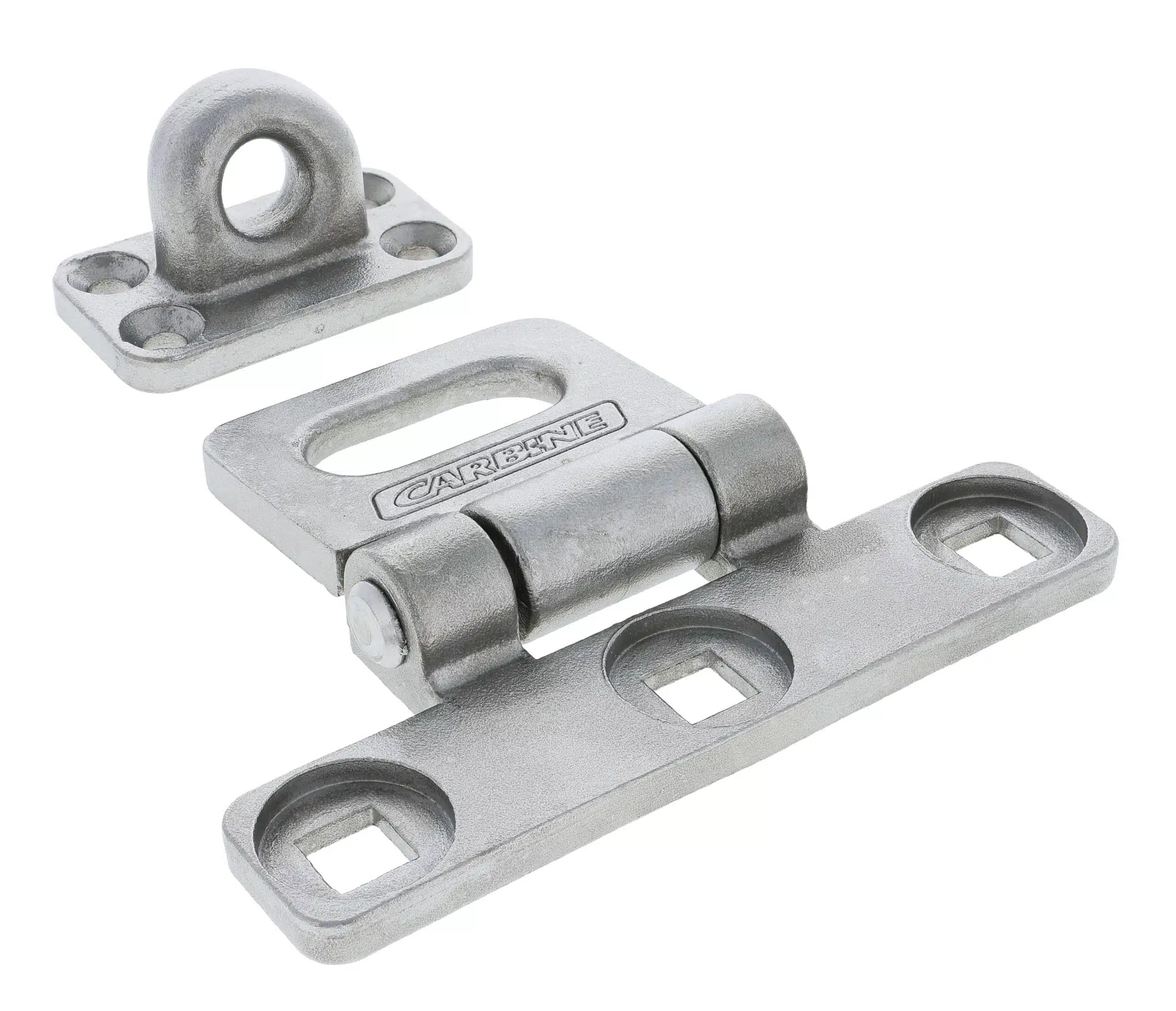 carbine c7002 heavy duty hasp. c7002, hasp and staple, hasp & staple, carbine hasp and stable, secure containers,