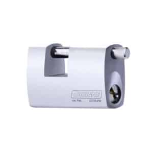 C731-FE, carbine c731 monoblock padlock, carbine c731 padlock, carbine monoblock padlock, 89mm steel monoblock padlock, shutter padlock pd cylinder, rectangular monoblock padlock australia, rekeyable commercial steel padlock
