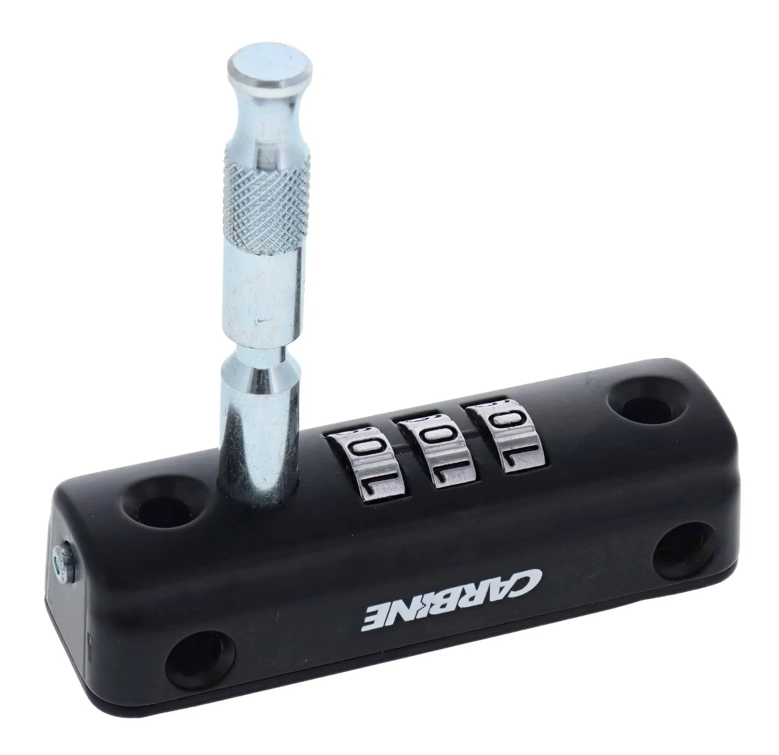 Carbine Combination Mini Multi Bolt - 3-Dial Keyless Window Lock Black (CC-MP-BL) - Image 1