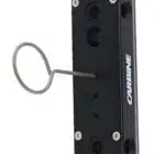 Carbine Combination Mini Multi Bolt - 3-Dial Keyless Window Lock Black (CC-MP-BL) - Thumbnail Image 2