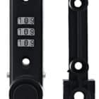 Carbine Combination Sliding Window Ventlock - 3-Dial Keyless Black (CC-VL-BL) - Thumbnail Image 4