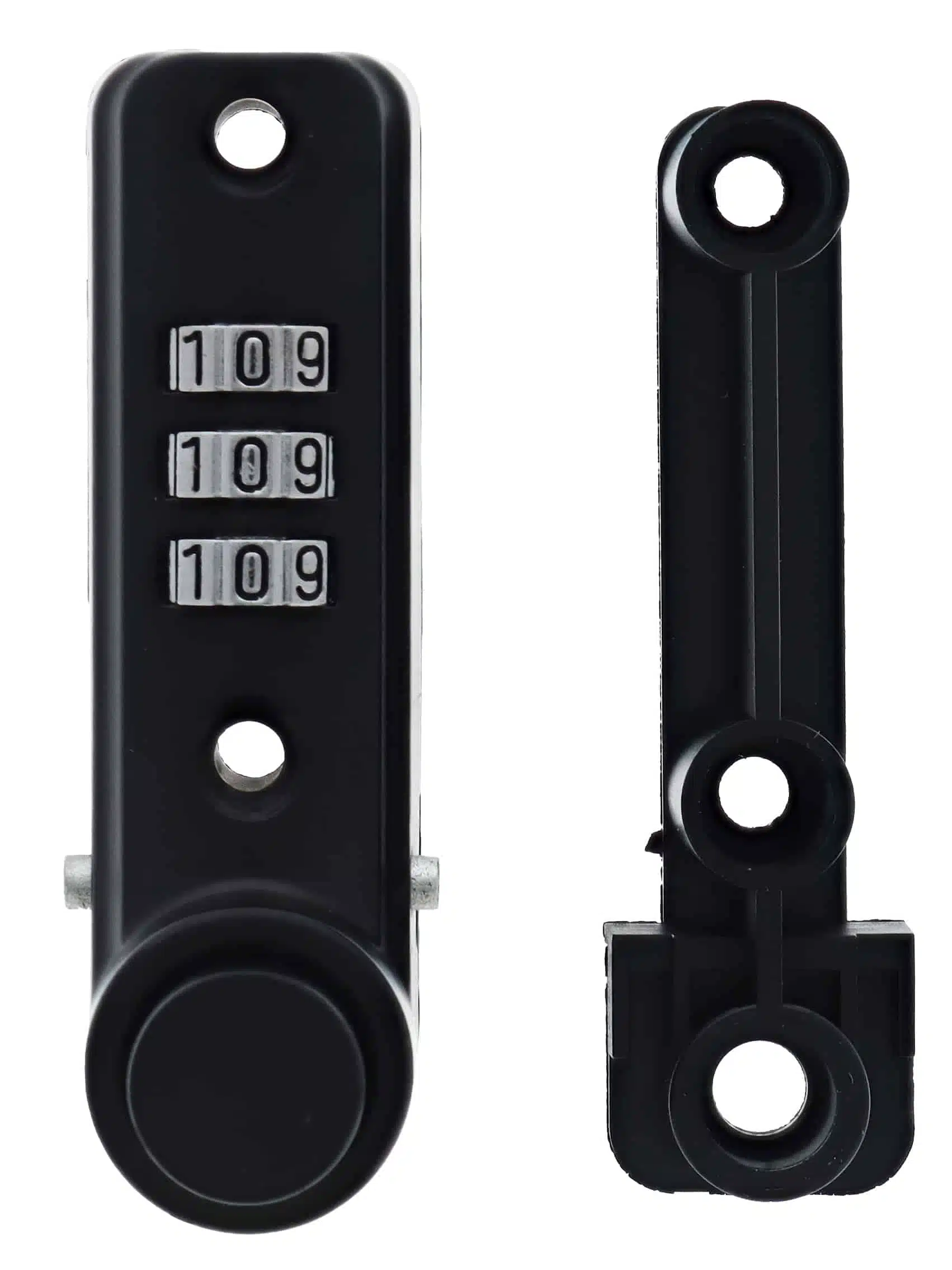 Carbine Combination Sliding Window Ventlock - 3-Dial Keyless Black (CC-VL-BL) - Image 4