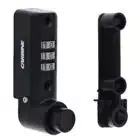 Carbine Combination Sliding Window Ventlock - 3-Dial Keyless Black (CC-VL-BL) - Thumbnail Image 1