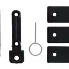 Carbine Combination Sliding Window Ventlock - 3-Dial Keyless Black (CC-VL-BL) - Thumbnail Image 2