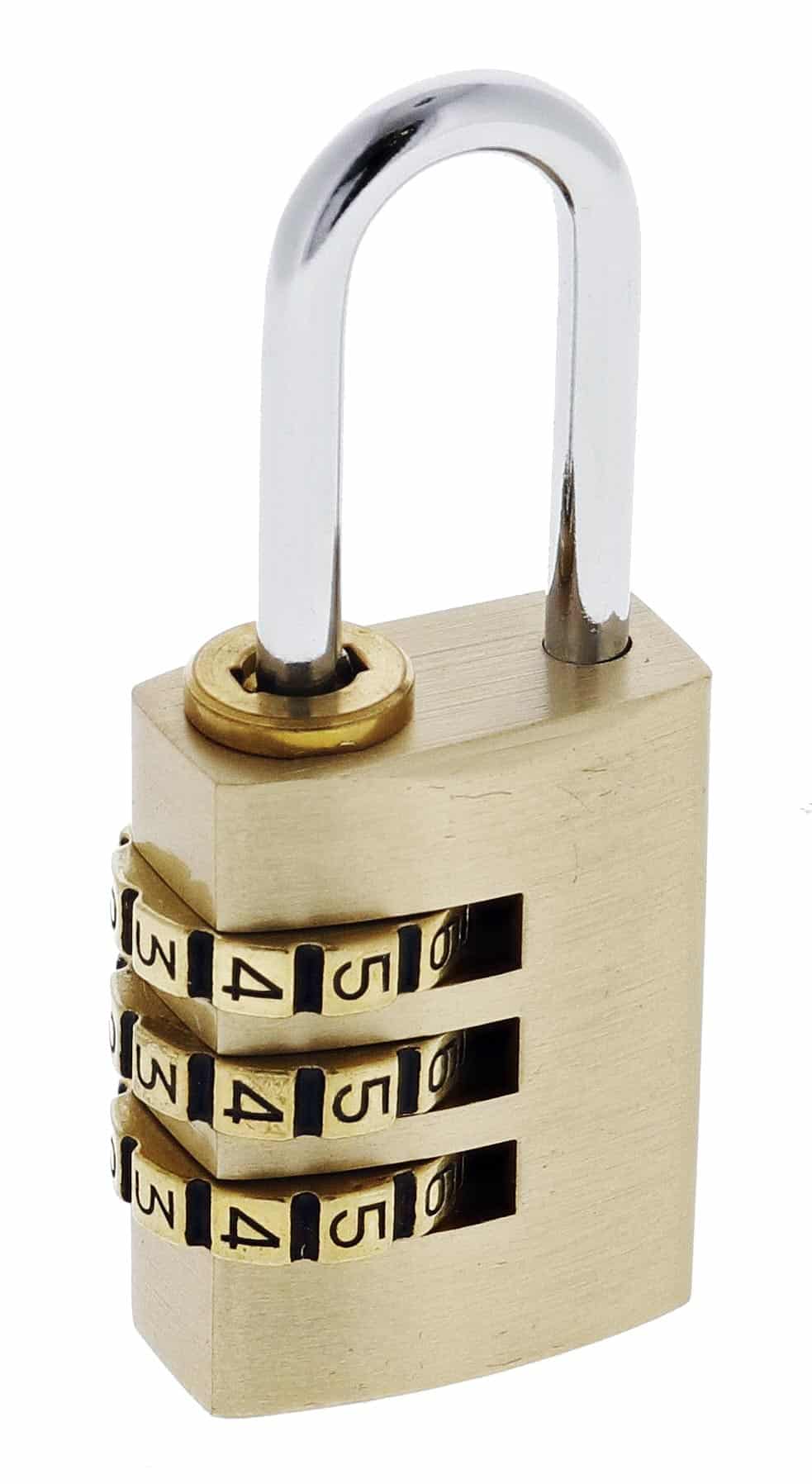 cc20,l carbine cc20 combination padlock, carbine cc20 padlock, 20mm combination padlock, brass 3 dial combination padlock, mini combination padlock, luggage combination padlock australia, small brass padlock 3 dial