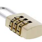 cc20,l carbine cc20 combination padlock, carbine cc20 padlock, 20mm combination padlock, brass 3 dial combination padlock, mini combination padlock, luggage combination padlock australia, small brass padlock 3 dial