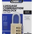 CC30-DP, Carbine CC30 Combination Padlock, Carbine padloc, padlocks, combination padlock