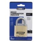 CC50-SS-DP, carbine padlocks, padlock, combination padlock, carbine cc50 brass combination padlock