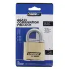 CC50-SS-DP, carbine padlocks, padlock, combination padlock, carbine cc50 brass combination padlock