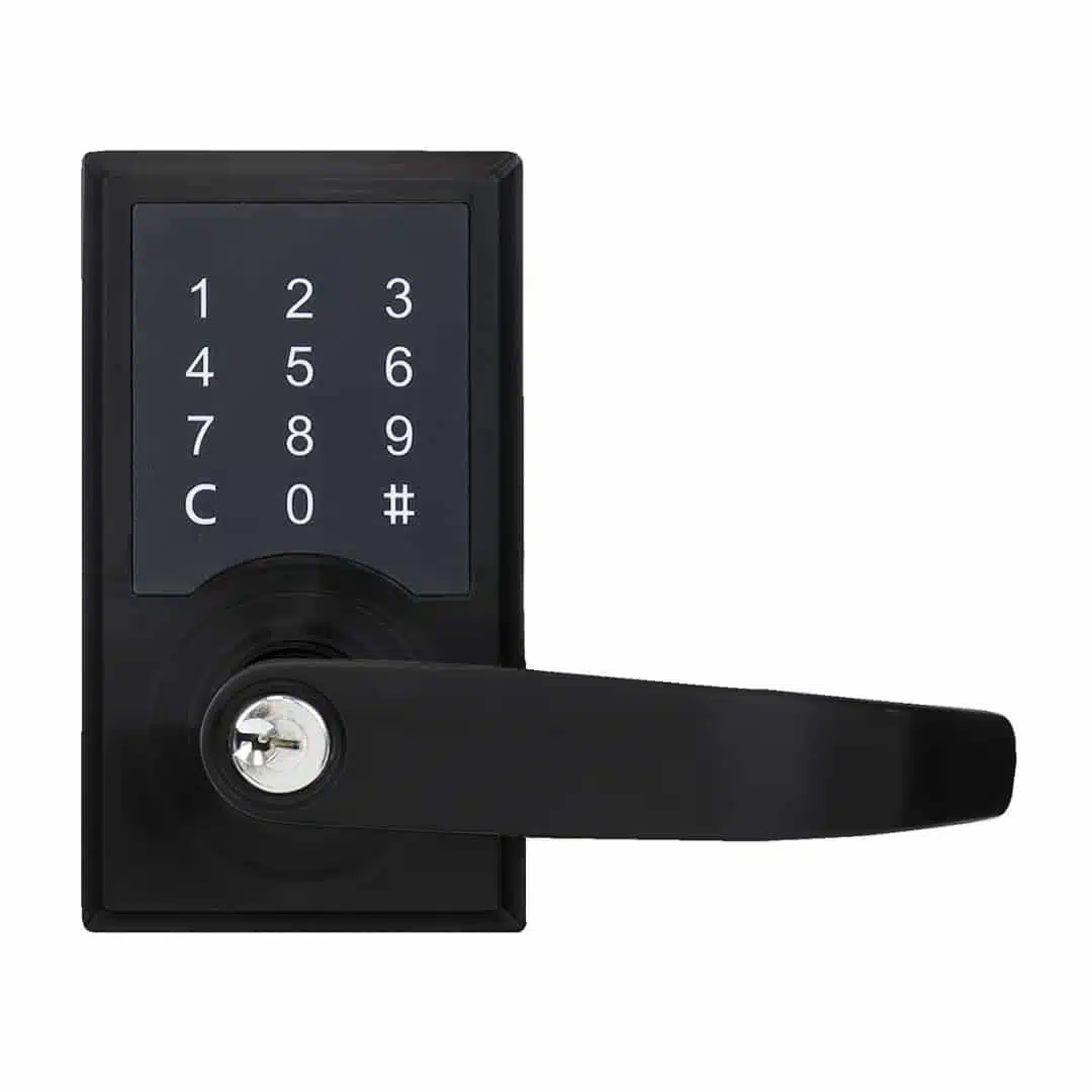 CDL2-SL8, carbine cdl2 digital leverset, carbine cdl2 digital lock, slimline keypad leverset, compact digital door lock, electronic keypad leverset, pin code door lock australia, carbine cdl2 lock