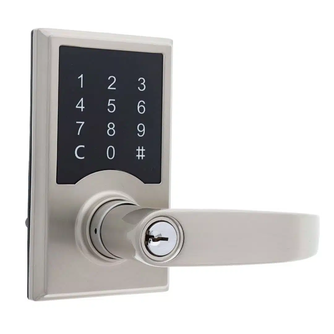 CDL2-SL8, carbine cdl2 digital leverset, carbine cdl2 digital lock, slimline keypad leverset, compact digital door lock, electronic keypad leverset, pin code door lock australia, carbine cdl2 lock