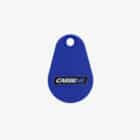 Blue access control fob, carbine, digitial lock solutions