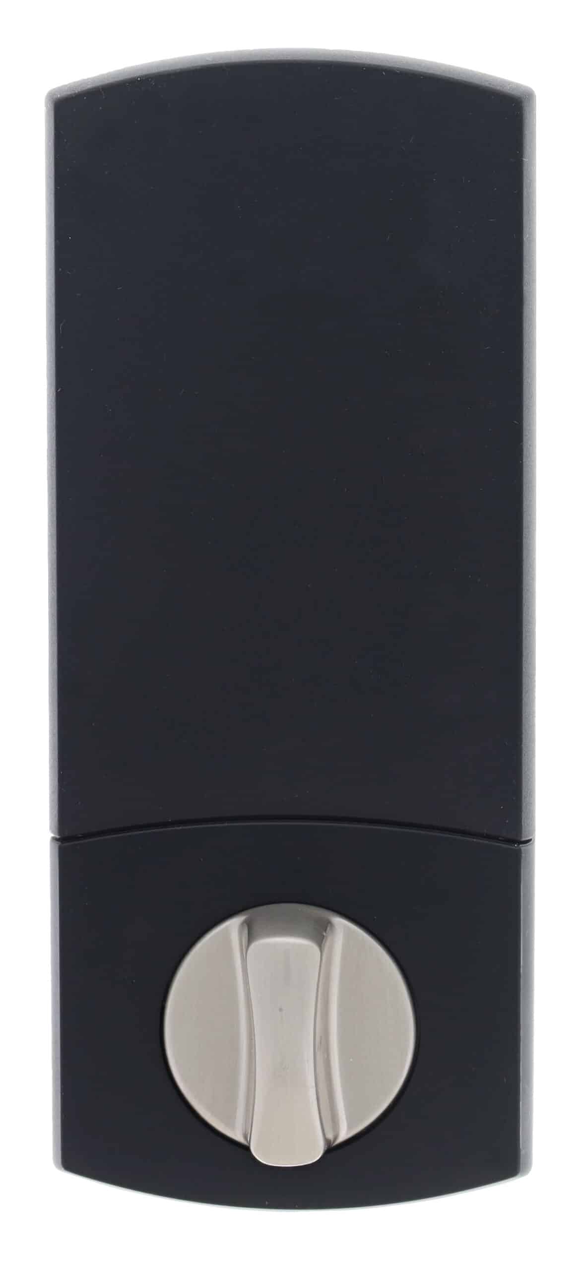 carbine cel2 digital deadbolt bluetooth, Carbine digital door lock with touchscreen keypad, card reader, and key cylinder, digital deadbolt, matte black